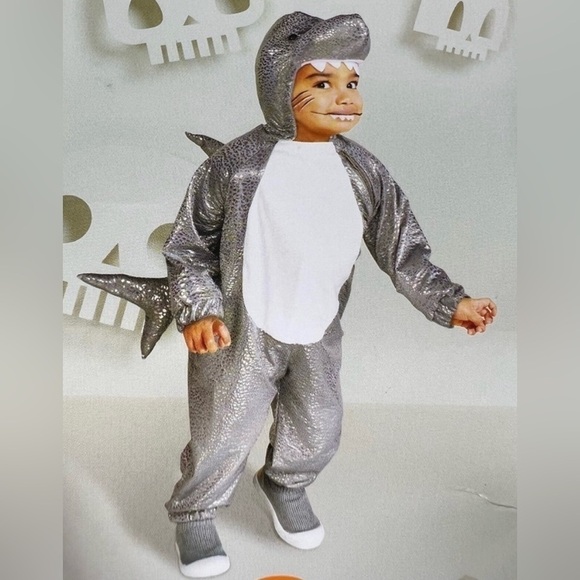 Other - Hyde & Eek Toddler Shark Halloween Costume 18-24 Months Jumpsuit